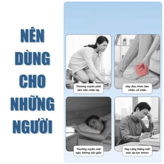 Thảm Gai Massage Bàn Chân, Tấm Massage Chân Điều Hoà Lưu Thông Khí Huyết Đi Bộ Tại Chỗ Size 37cm NGÓI HOME - TNT03