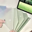 Kẹp lưu trữ giấy thử nghiệm tuyệt vời, Thư mục tệp PP A4 màu Gradient, Túi tài liệu mở lớn hình chữ L chống nước đơn giản Văn phòng trường học