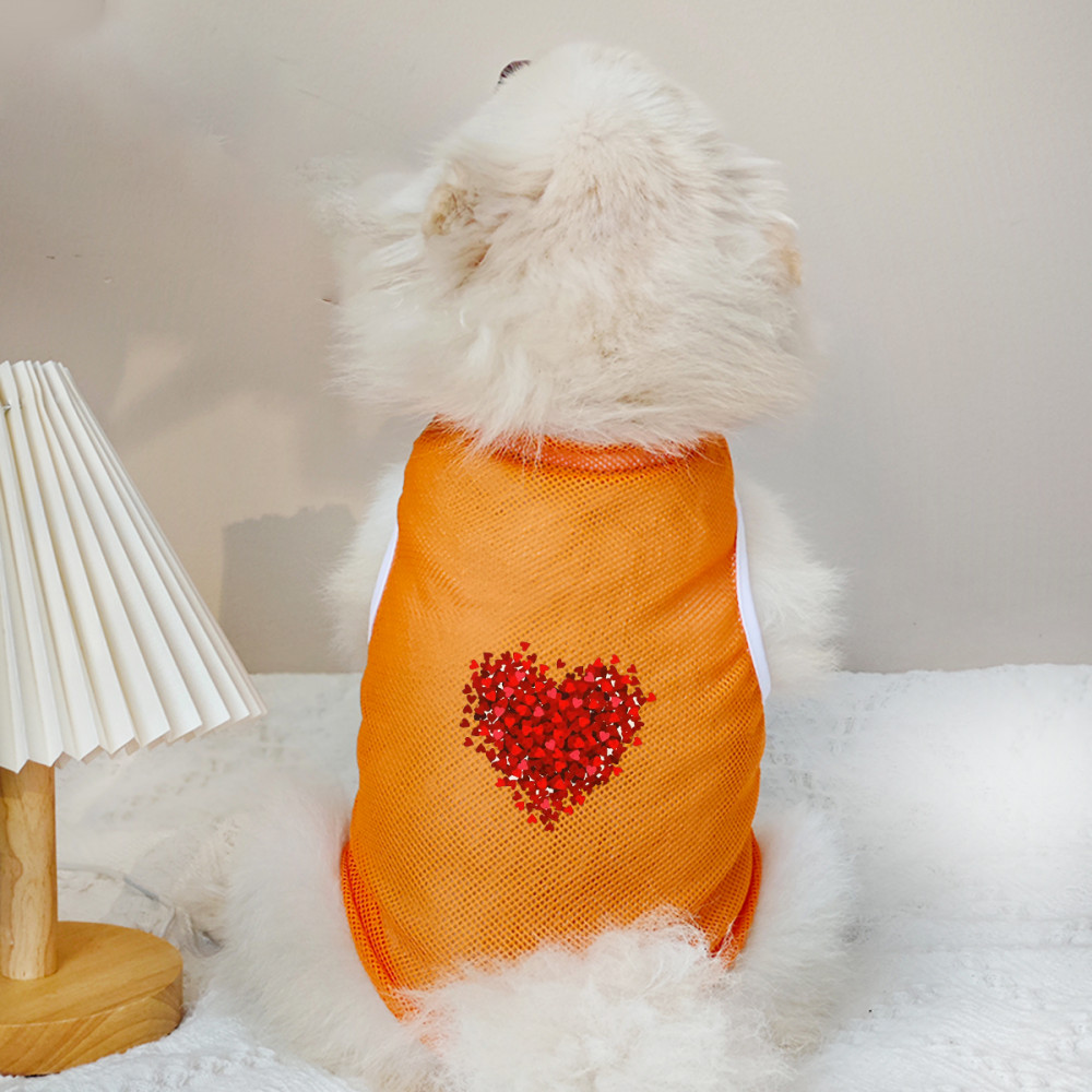✨ Hàng Mới Về ✨ S-2xl Thú Cưng Ngày Lễ Tình Nhân Ngọt Ngào Cặp Đôi Tình Yêu Chó Tank Top