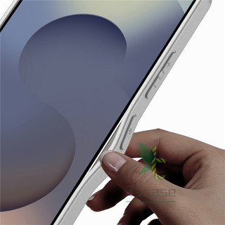 Vỏ bọc mềm bằng da từ tính mỏng Samsung Galaxy S25 S24 S23 Vỏ sạc không dây sơn kim loại màu siêu tương phản