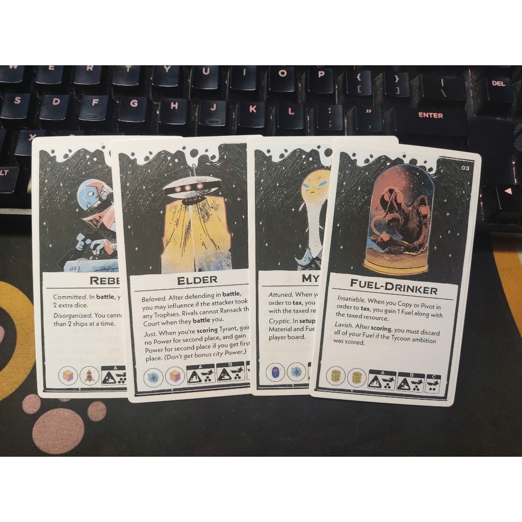 [Việt Hoá] Boardgame Arcs + EXP Leaders & Lore Pack Chiến thuật viễn tưởng bản Trung Engsub Việtsub