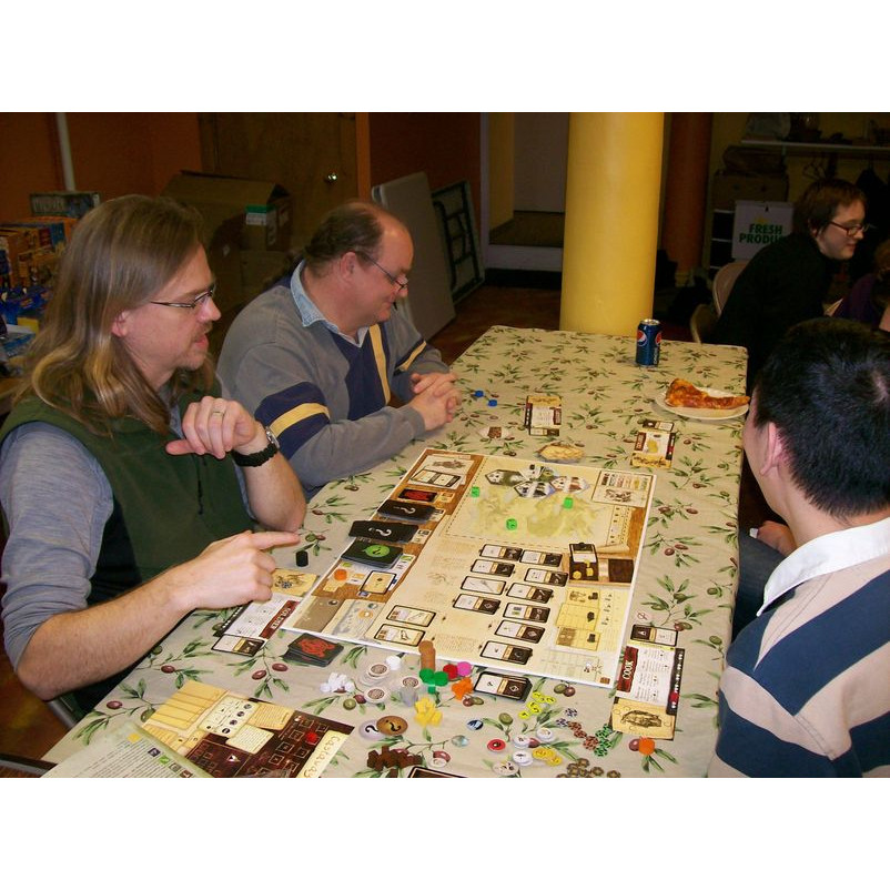 Boardgame Robinson Crusoe: Adventures on the Cursed Island + 4 mini exp bản Trung Engsub Tigarboardgame
