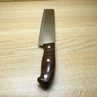 dao thái thịt cán nâu dài 33cm - Trường An VN