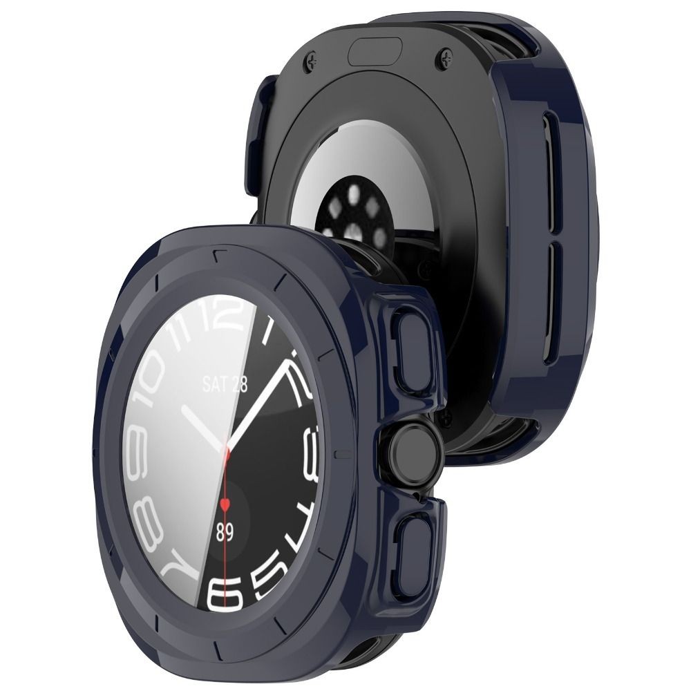 PC + Kính Cường Lực Dành Cho Samsung Galaxy Watch Ultra 47 Mm Bảo Vệ Màn Hình Ốp Lưng Cứng Galaxy WatchUltra Phụ Kiện