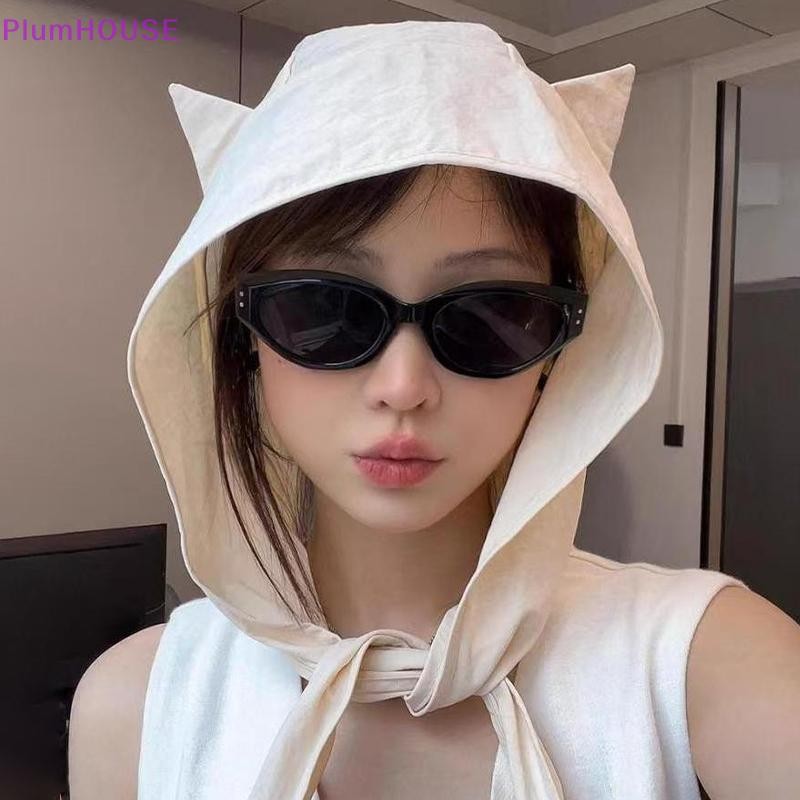 PlumHOUSE Thời Trang Dễ Thương Dây Đeo Tai Chống Nắng Nhanh Khô Mũ Chống Nắng Cho Nữ VN