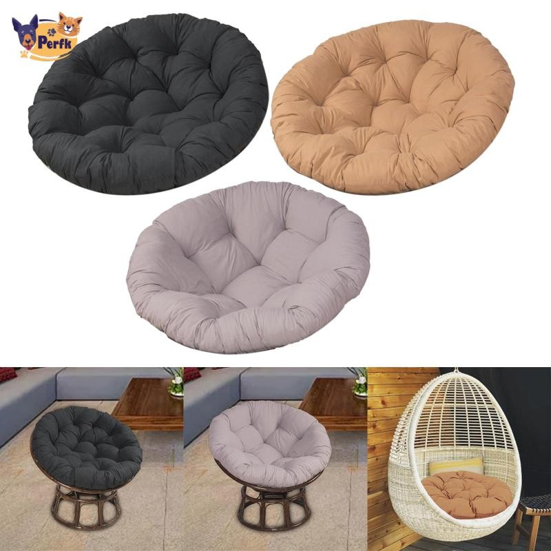 24 "x24" Đệm Ghế Ngoài Trời Miếng Đệm Tròn Dày Sân Ghế Đệm Cho Giá Đỡ Rocking Võng Mây Treo