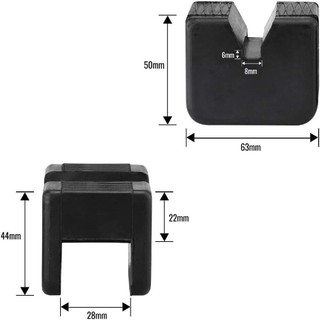 Đế Nâng Ô Tô Đa Năng – Khung Bảo Vệ, Miếng Đệm Cao Su, Adapter Cho Lexus Subaru Fiat