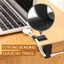 10 Dây buộc cáp - Tự dính, Có thể điều chỉnh - Dụng cụ cố định dây nguồn USB - Dụng cụ sắp xếp dây có thể tái sử dụng - Dây buộc - Quản lý bàn làm việc - Dành cho cáp mạng, bảng cắm