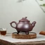 Ấm Tử Sa Nghi Hưng Tam Túc Hùng Sư 400 ml (Tử Nê)