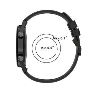 Dây đeo đồng hồ silicon 22mm mới cho Huawei Honor Watch GS3 GS4 Dây đeo và dây đeo đồng hồ thông minh