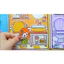 Đồ chơi giấy ngồi nhà búp bê bằng giấy Purple vs Orange In Quiet Book thủ công DIY cho bé gái cô tiên xanh