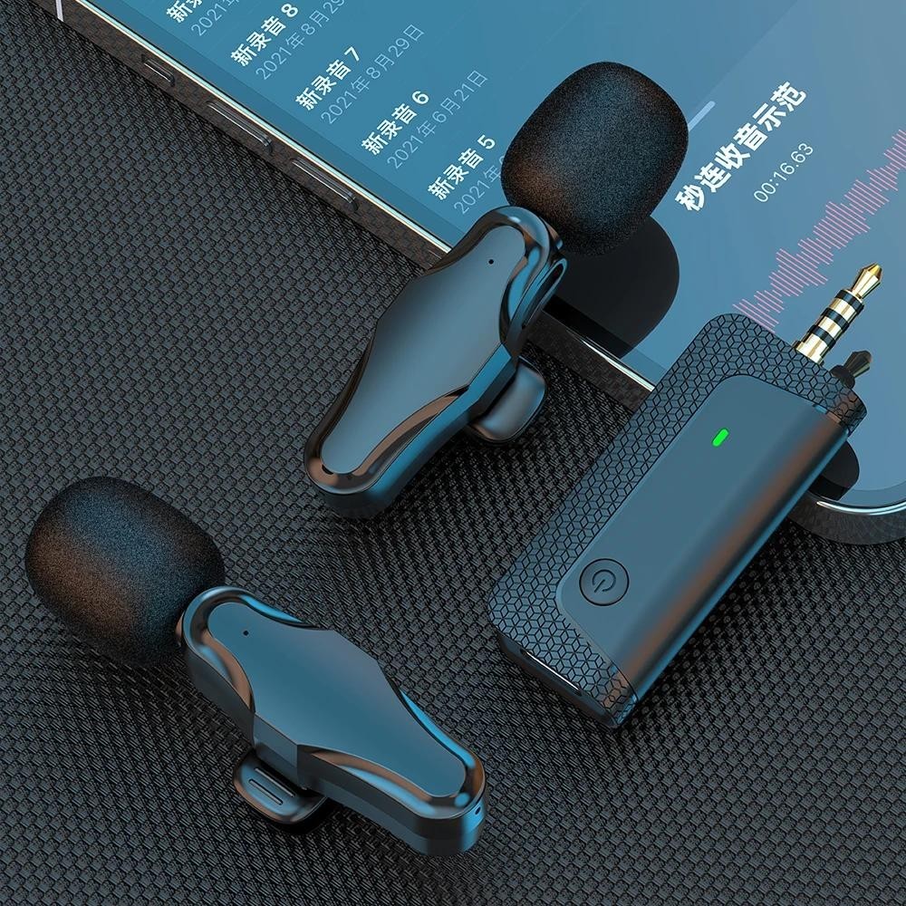 Micro Lavalier Không Dây Mới K35 Pro 3.5 Mm AUX Ve Áo Micro Mini Mic ...