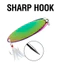 1 Câu Cá Jig Thìa Dạ Quang Mồi 5-40g Đúc Mồi Câu Cá Kim Sa Lấp Lánh Kim Loại Cứng Swimbait Với Treble Móc Cho Nước Mặn Nước Ngọt