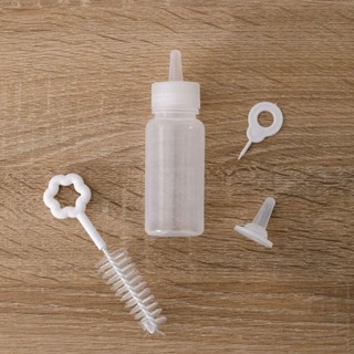 Bình sữa cho mèo ALMA1, Bình sữa cho thú cưng ăn nước bằng silicon, Bình sữa cho bé bú 60ml Bình sữa cho chó con sơ sinh
