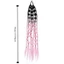 DARON Bubble Jumbo Braid, Lantern Braid Ponytail Extension Twist Braid Bulk, Natural Ombre Handmade Tóc tổng hợp bện tóc đuôi ngựa cho nữ