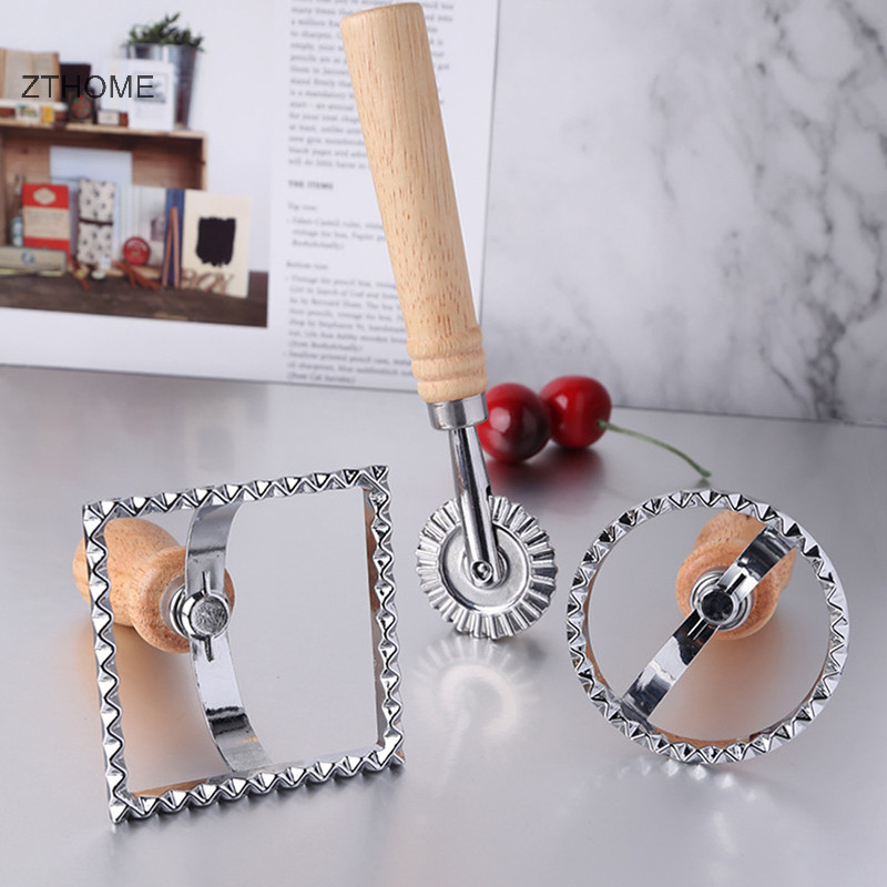 Zthome Ravioli Bộ Cắt Pasta Press Nhà Bếp Đính Kèm Bộ Ravioli Maker Khuôn Dụng Cụ HOT
