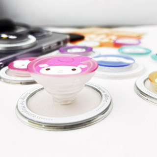 Phim Hoạt Hình Mèo Kitty Tròn Từ Tính Giá Đỡ Điện Thoại Cho Magsafe Case Và IPhone 15 14 13 12 Pro Max 14 Plus Có Thể Gập Lại Pop Ring Grip Co Giãn Để Bàn Đứng Colo