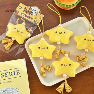 Hwetr Hoạt Hình Sang Trọng Ngôi Sao Mặt Dây Chuyền Quà Tặng Trang Trí Màu Vàng Sang Trọng Túi Phụ Kiện Túi Pendnat Chìa Khóa Xe Phụ Kiện Mới