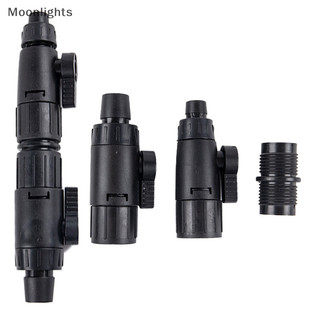 Moonlights 1 Chiếc Cá Điều Khiển Lưu Lượng Nước 12 Mm 16 Mm Bể Cá Ống Van Lọc Kết Nối Phát Hành Nhanh FIshl Dễ Dàng Lắp Đặt Adapter EN