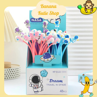 [Mực Đen] Bút Bi Silicon Thân Mềm Dream Lúc Lắc, Bút Bi Mực Gel Khô Nhanh, Mực Đều, Nét Chữ Đẹp