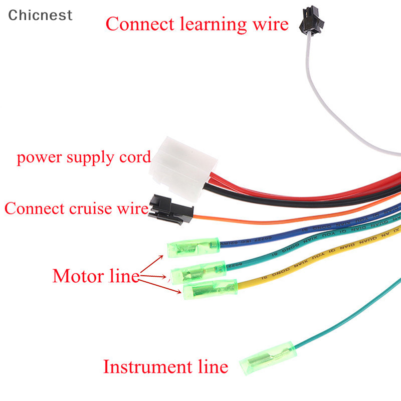 [Chicnest] Bộ điều khiển động cơ không chổi than 36V / 48V 350W Bộ điều chỉnh tốc độ Bộ điều khiển tốc độ Boutique