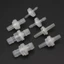 YUJINI 1 / 5 Chiếc Van Kiểm Tra Nhựa, Đường Kính Một Chiều Không Quay Lại 3 / 4 / 6 / 8 / 10 / 12 Mm Van Một Chiều, Khí Chất Lỏng Nước Chùa Nội Tuyến Phụ Kiện Bơm Không Khí Chặn Chất Lỏng