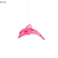 Dolphin Creative Crystal 4 ống kim loại Chuông gió Trang trí nội thất [8C]