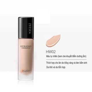 [CHÍNH HÃNG ZEE SEA]Tặng Mút- Kem Nền Zee Sea Dạng Lỏng Che Khuyết Điểm Kiềm Dầu 30g