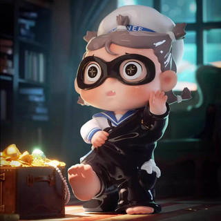 (✿Tùy chọn) HEATUP Dazey Detective CASTLE SECRET CASE Hộp mù Hợp thời trang Chơi tay-Run