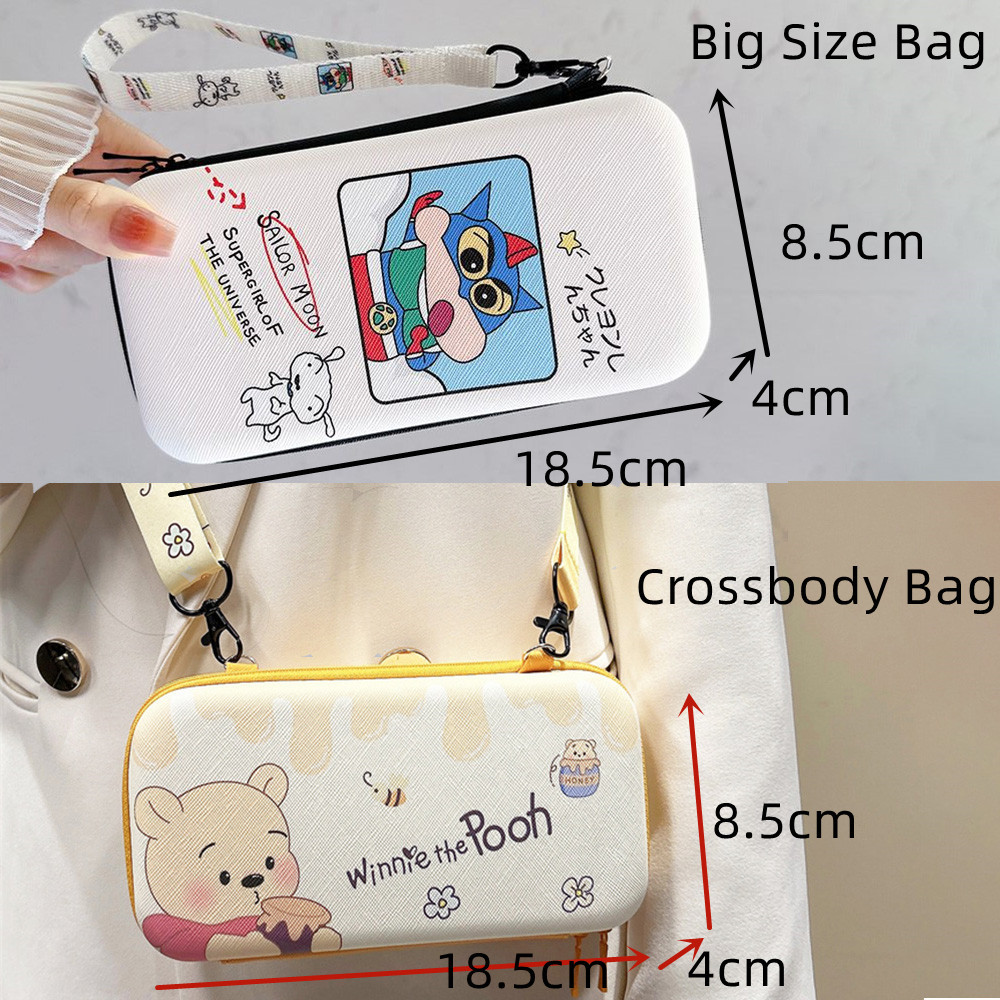 Túi đựng tiện ích sạc Chibi Maruko|Túi ngân hàng điện|Túi du lịch tiện ích có dây thun