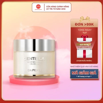 Kem dưỡng ẩm làm dịu da Dr.Pepti Centella Moist Soothing Gel Cream 70ml - kem dưỡng dr.pepti cao cấp