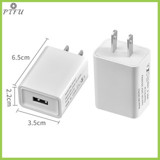 Ptfu USB 5V 1A / 2A Sạc Đầu Di Động Đa Năng Sạc Hoa Kỳ Đa Năng Sạc Điện Thoại Di Động Bộ Chuyển Đổi Nguồn Thích Hợp Cho Sạc Điện Thoại Di Động Mới