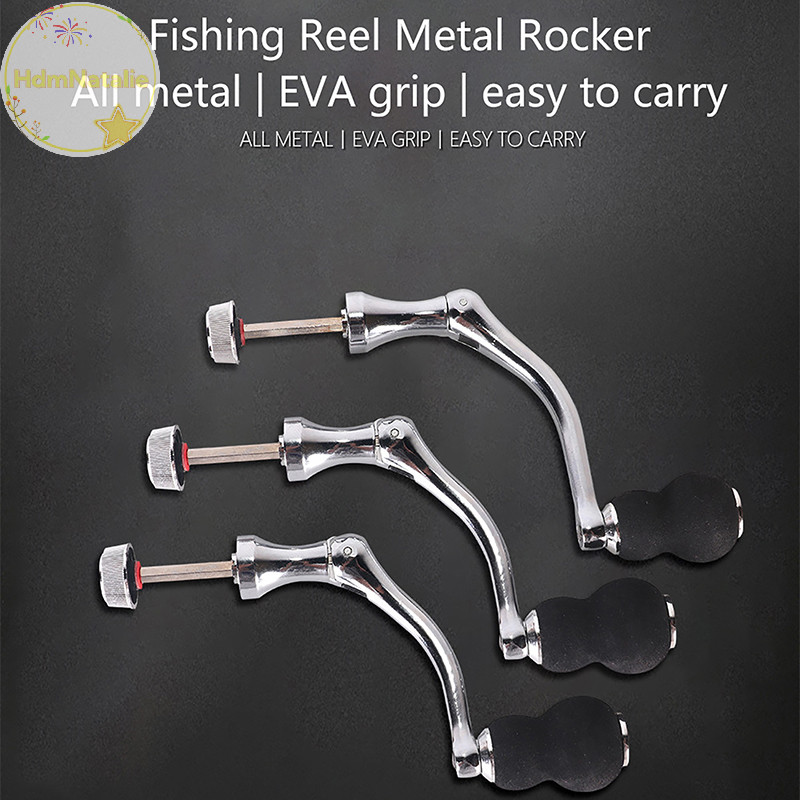 Hdmnatalie Máy Quay Phụ Kiện CNC Full Kim Loại Vừa Lớn Cánh Tay Rocker Máy Câu Sửa Đổi Dụng Cụ Câu Cá Phụ Kiện VN