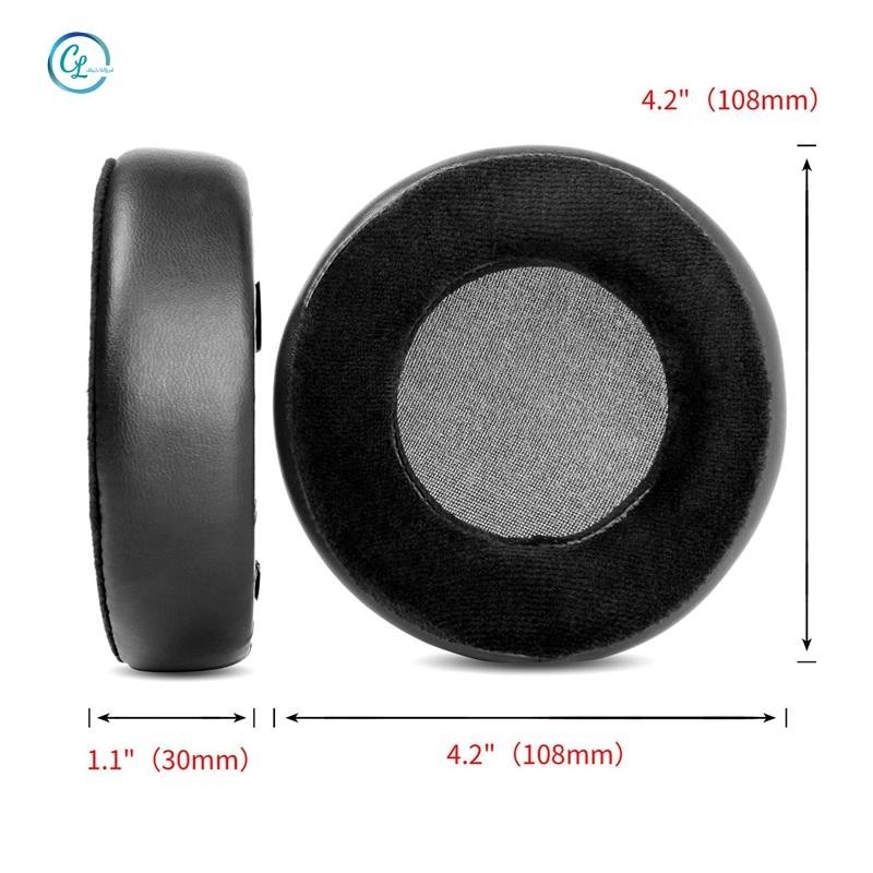 1 Cặp Miếng Đệm Tai Đệm Da Tai Nghe Cho HIFIMAN SUNDARA HE-400 HE400I HE400S HE-4XX HE-4XXs HE500 HE560 Tai Nghe