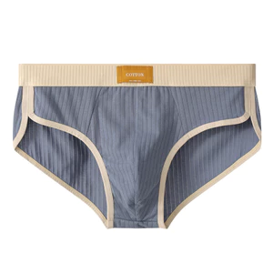Cotton Màu Trơn Phong Cách Mới Quần Lót Nam Quần Đùi Mềm Thoáng Khí Xu Hướng Thanh Niên A6398