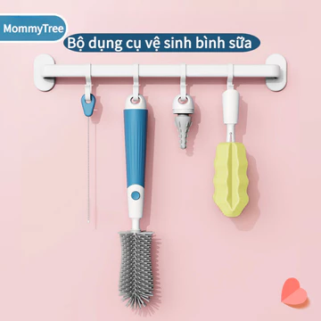 bình sữa cọ cọ rửa bình sữa bàn chải vệ sinh bình sữa cọ rửa bình sữa silicon cọ bình sữa bộ cọ rửa bình sữa