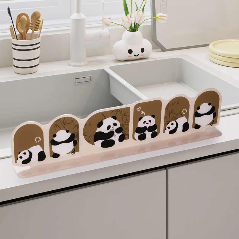 Acrylic hoạt hình tấm chống thấm nước mặt bàn dải chống thấm nước hoạt hình bồn rửa nhà bếp cạnh tấm chống thấm nước chống văng