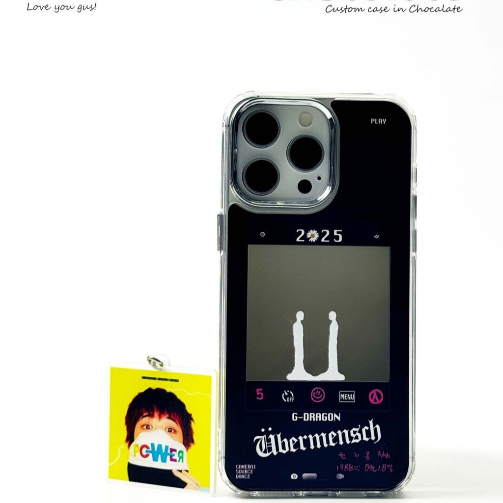Bán Sản Phẩm Mới G-Dragon Trả Lại Album Mới Hỗ Trợ Hàng Hóa Gương Điện Thoại Cho Iphone 15 14 Pro Max 13 12 Mini 11 Pro X XS XR 8 7 6 Plus Chất Lượng Cao