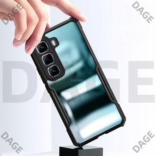 Dành cho Infinix Hot 50 Pro + 4G Plus Ốp lưng Đệm chống sốc gia cố cạnh Mặt sau Vỏ cứng trong suốt DAGE