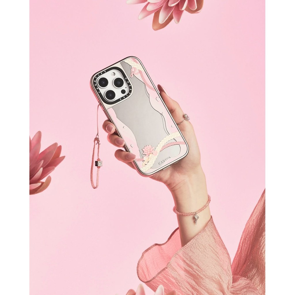 Casetify X RAVIPA Ốp lưng tình yêu hút từ tính Vỏ IPhone IPhone 16 15 14 13 12 Pro Max Plus Ốp lưng cứng có hộp khắc logo