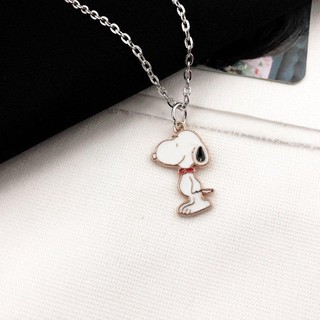 Vòng cổ phù hợp hoạt hình Snoopy dễ thương