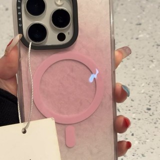 Sang Trọng Gradient Yuanbao Gương Giá Đỡ Từ Tính Vỏ Điện Thoại Di Động Kẻ Thù iPhone16 15 14 13 Pro Max Chống Sốc Bảo Vệ Camera Ốp Lưng Cứng Chống Rơi