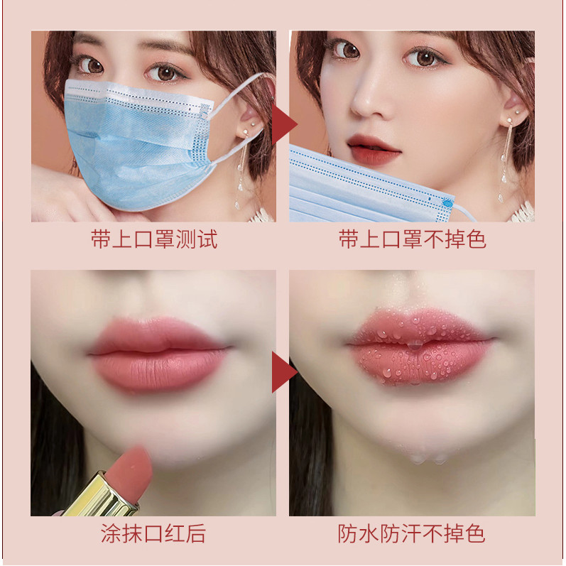 S101 Son Lì Cao Cấp Sayahaa Không Trôi - Màu Đẹp Tự Nhiên, Lâu Phai, Dưỡng Môi Mềm Mịn
