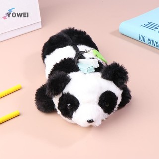 Yowei Phim Hoạt Hình Gấu Trúc Sang Trọng Hộp Đựng Bút Chì Động Vật Dễ Thương Túi Đựng Mỹ Phẩm Văn Phòng Phẩm Túi Đựng Bút Chì Đồ Dùng Học Tập VN