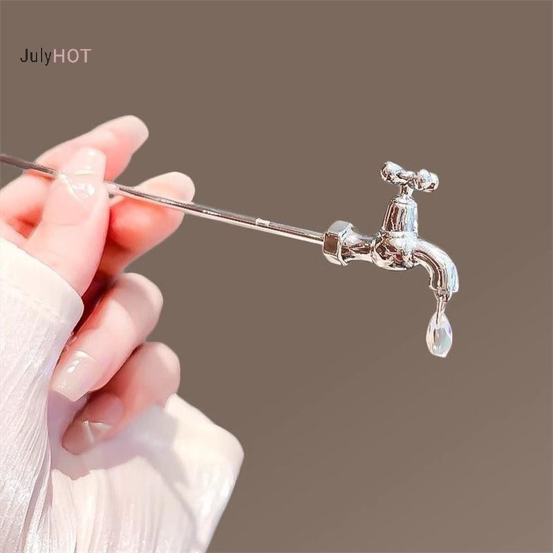 Julyhot Sáng Tạo Vòi Tóc Thời Trang Nữ Kim Loại Kẹp Tóc Nữ Trang Trí Tóc Phụ Kiện Tóc Quà Tặng Massivedeals