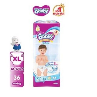 [TẶNG MIẾNG NGẪU NHIÊN] Tã dán sơ sinh Bobby XS70+4( NB70+4)