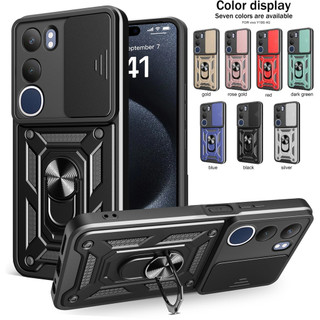 Ốp lưng vivo y29 5g y19s V2420 V2419 y19s y29 Bộ kết hợp áo giáp khung chống rơi mới Vỏ cứng di động đẩy bảo vệ cửa sổ Vỏ điện thoại camera