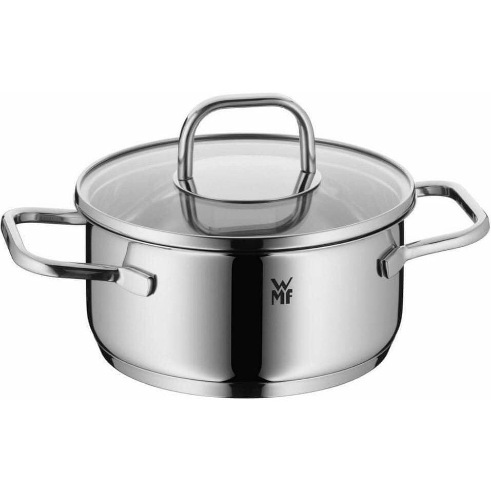 Bộ Nồi WMF INSPIRATION 5 Món, Đáy Từ 3 lớp, Chất Liệu Thép Cromargan - Hàng chính hãng