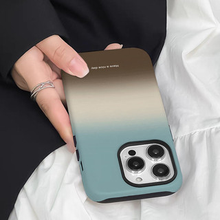 Matcha Latte Tương thích với Vỏ điện thoại hai trong một phim Apple 13 14PRO Dual Layer Premium 15 / 16 Pro Max Chống sốc hợp thời trang 14plus 11 / 12PRO 7 / 8plus