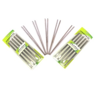 BỘ ĐŨA INOX CAO CẤP - VỈ 5 ĐÔI - Trường An VN